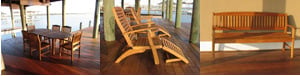 Ipe outdoor furniture