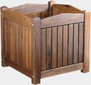 Ipe planter, Ipe garden planter, ipe flower planter, ipe outdoor flower box