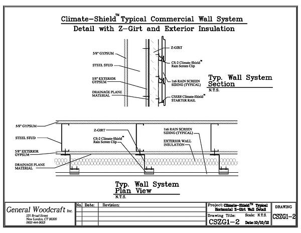 Rain Screen Design New Architectural Detail For Exterior Insulation