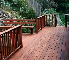 Ipe decking is a beautiful all natuarl decking material option