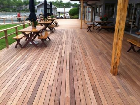 Ipe Decking at Norwalk Yacht Club