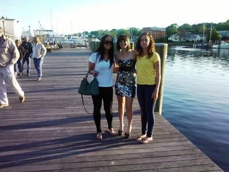 Ipe hardwood decking on boardwalk Mystic CT
