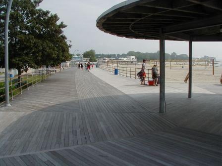 Ipe hardwood decking is so strong and stable it is used on boardwalks