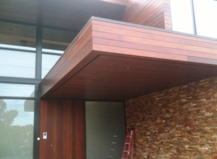 hardwood rain screen cladding performs extremely well