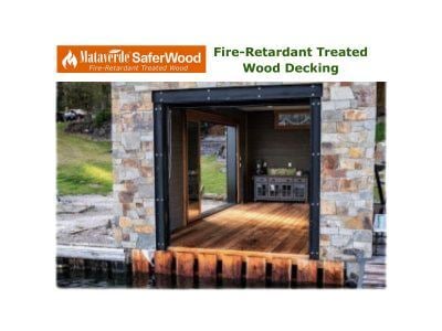 Mataverde SaferWood Fire-Retardant Treated Wood Decking Types 