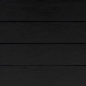 Arbor Wood BRNSH burned and brushed pine cladding with Black Oil finish