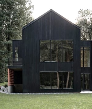 Arbor Wood Thermally modified pine cladding in burnished and oiled finish