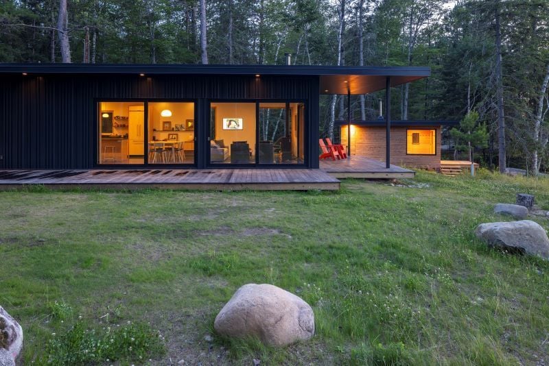 Arbor Wood thermally modified pine siding and decking