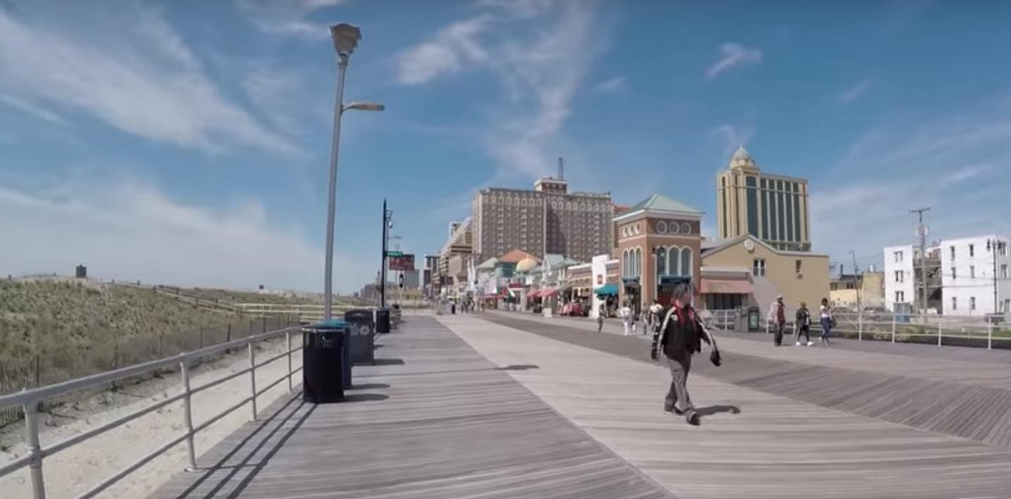 Atlantic City Boardwalk decking