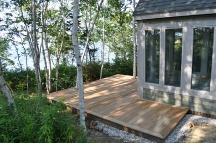 mataverde garapa deck in maine