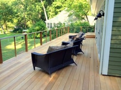 Garapa Hardwood Deck