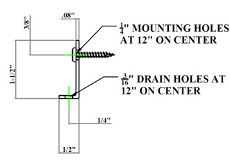 CS10VSR vertical starter rail