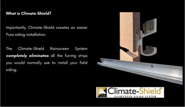 A screenshot from the video about the Climate-Shield components 