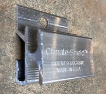 Climate-Shield CS10 Rainscreen clip
