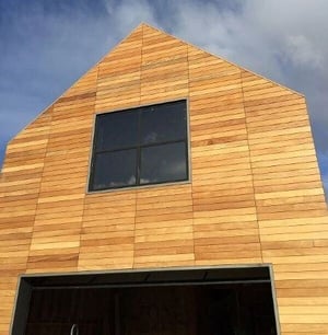 Climate-Shield Rain Screen System with Mataverde Garapa hardwood cladding -Hamptons, NY - Copy