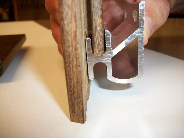 Climate-Shield rain screen clip fits into the notch at the bottom of siding board.jpg