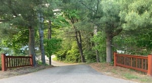 Custom Jatoba fence
