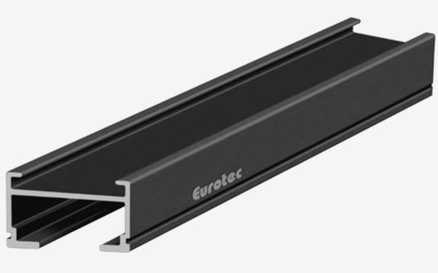 Eurotec Aluminum System Profile - Black