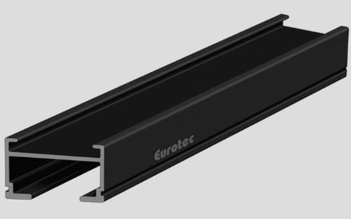 Eurotec Aluminum System Profile black