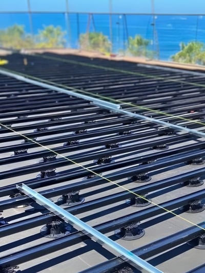 Eurotec rooftop deck system framing 800x600 home page image Eurotec rooftop deck system framing 800x600 home page image