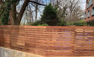 FSC Certified Machiche hardwood fencing