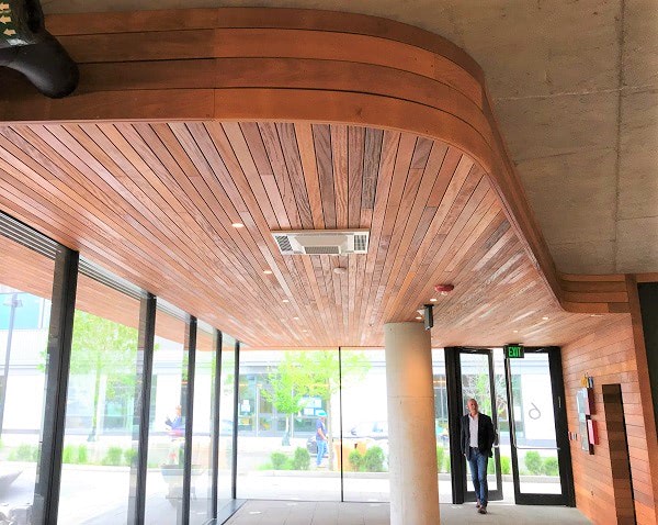 FSC Garapa soffit and curved millwork-1