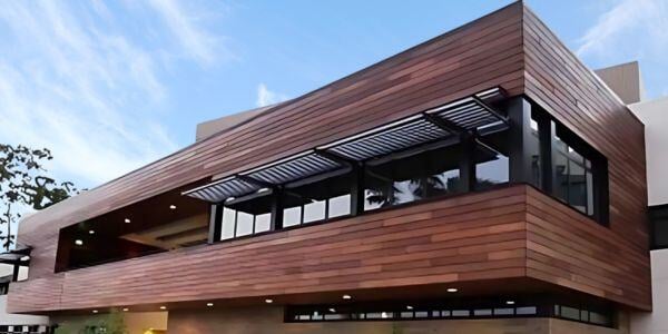 Matavere Wood Rainscreen Siding with FSC Machiche rainscreen and the CLimate-Shield Rainscreen System installation