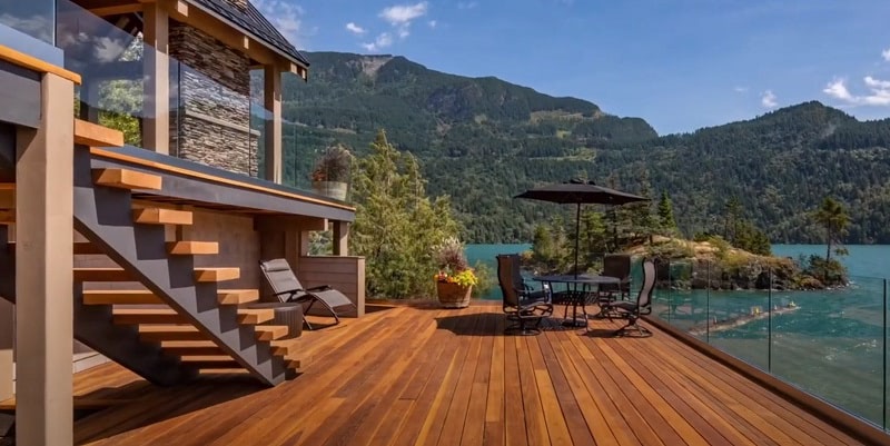 Thermawood FR Fire retardant treated decking and lumber with Thermex-FR