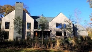 Garapa architectural vertical rainscreen cladding design in New England