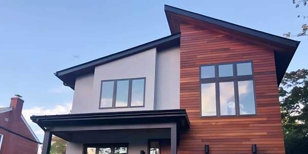 Ipe Rainscreen Siding Project Showcases Outside Corners