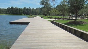 Ipe boardwalk at Bolden Park 