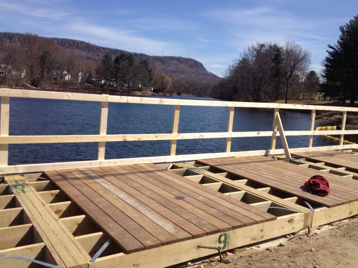 Ipe decking was panelized by Marois Construction for perfect alignment.jpg