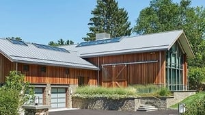 Ipe hardwood vertical rainscreen siding design and installation