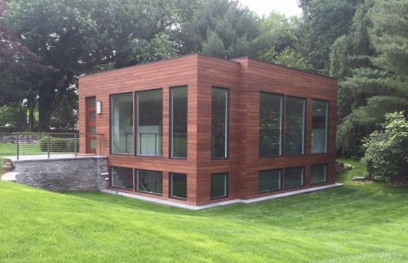 Ipe rain screen cladding in Connecticut-1