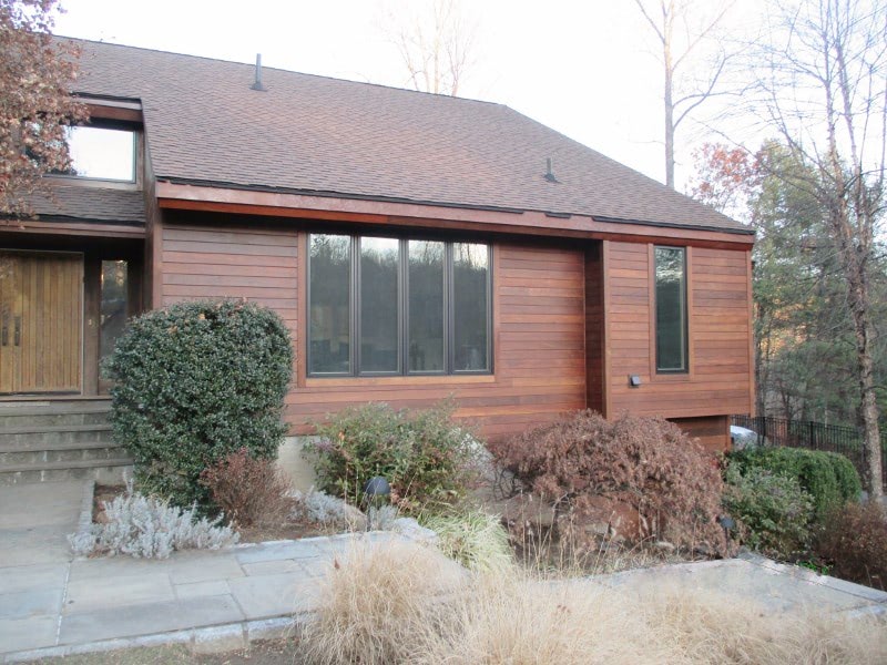 Ipe rain screen siding adds beauty, value and curb appeal to a home