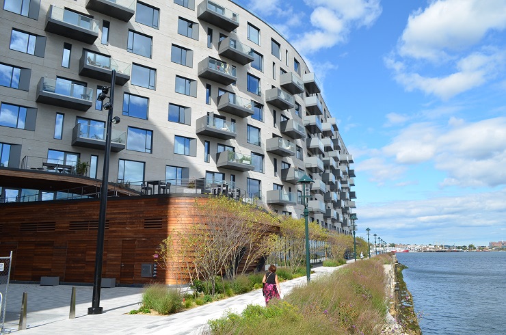 Incredible Ipe Wood Rainscreen Design in Boston