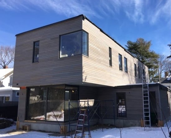 Stunning Ipe Rain Screen Design In Massachusetts