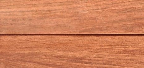 Jatoba hardwood close up detail