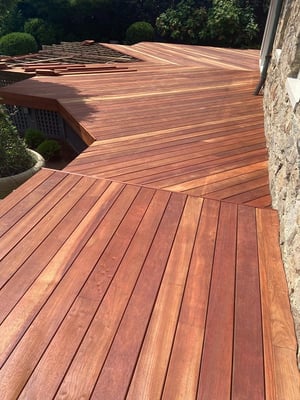 Jatoba hardwood decking in Richmond Virginia (1)