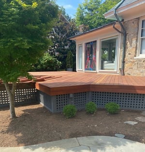 Jatoba hardwood decking in Richmond Virginia (3)