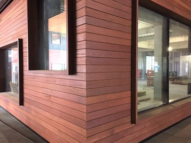 Jatoba hardwood siding