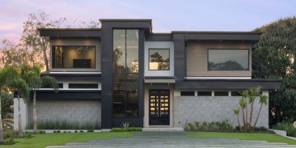 Lake Sheen Residence Pura NFC by Trespa in Aged Ash decor