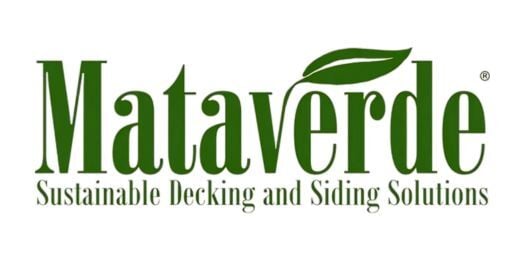 Logo Mataverde green on white with tag line