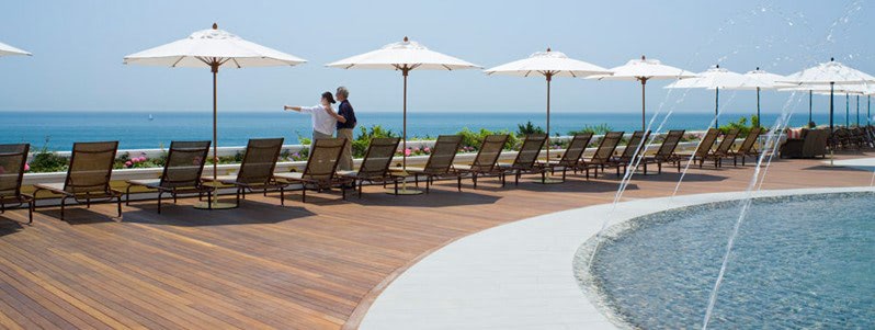 Mataverde Ipe hardwood decking at Ocean House in Rhode Island