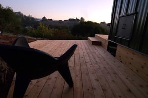 Mataverde SaferWood 2x6 STK Western Red Cedar deck