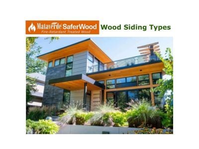 Mataverde SaferWood Fire Retardant Treated Wood Siding Types