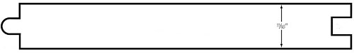 Mataverde Therma Hem Fir 633 siding profile-1
