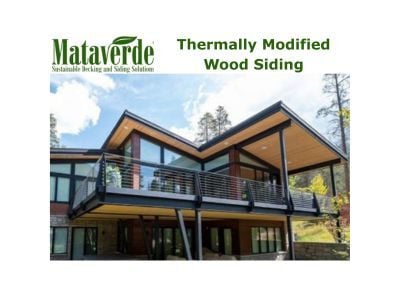 Mataverde Thermally Modified Wood Siding Type