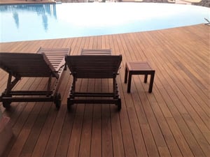 Mataverde thermally modified decking creates a beautiful spot to realx