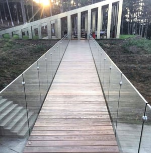 Mataverde thermally modified wood decking weathers nicely